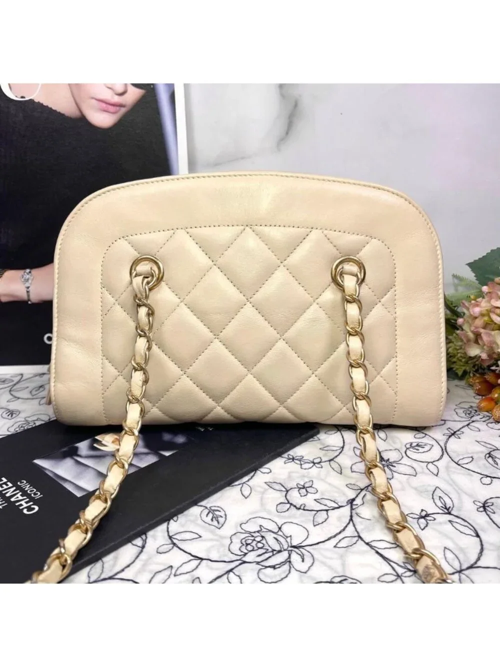 Chanel Quilted Chain Shoulder Bag
